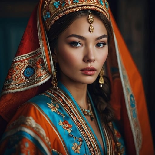 Russian Kazakhstani woman from Kazakhstan (Russian-descended residents)