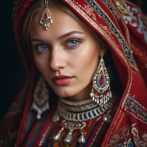 Russian Ukraine woman from Ukraine (Russian-descended residents)