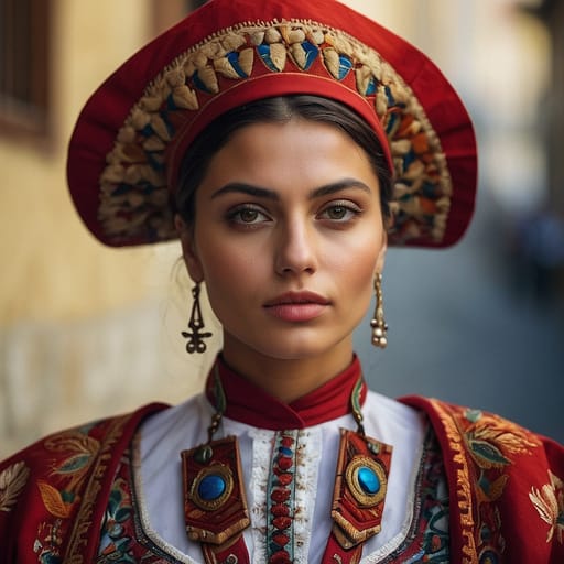 Sammarinese woman from San Marino