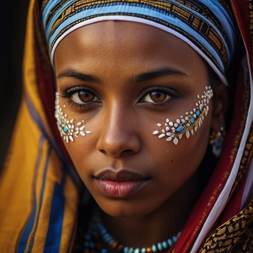Somali Djibouti woman from Djibouti, Somalia, Ethiopia — East Africa