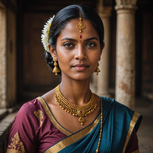 Sri Lankan Malay woman from Sri Lanka — South Asia