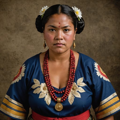 Sumo-Mayangna woman from Nicaragua-Honduras (Bosawás and adjacent regions)
