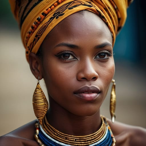 Swahili Tanzania woman from Tanzania, Kenya, Zanzibar, Mozambique, Comoros — East Africa
