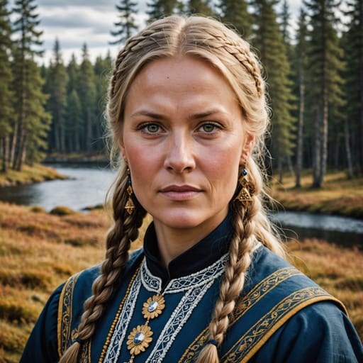 Sweden Finnish Tornedalian woman from Sweden (Finnish-language minorities)
