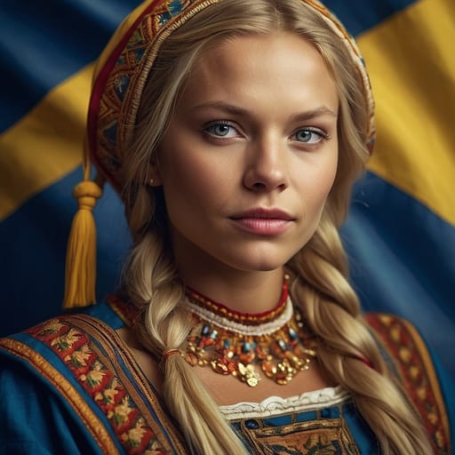 Swedish woman from Sweden plus global Swedish diaspora — Northern Europe