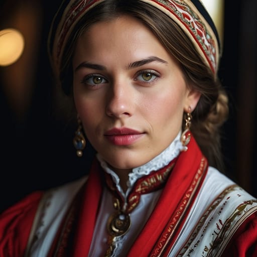 Swiss French woman from Switzerland (French-speaking cantons)