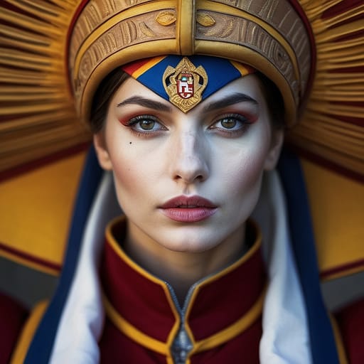 Swiss Guard woman from Vatican City