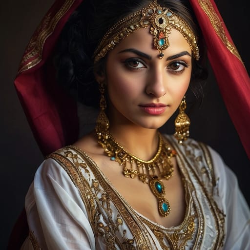Syrian Arab woman from Syria and global Syrian diaspora