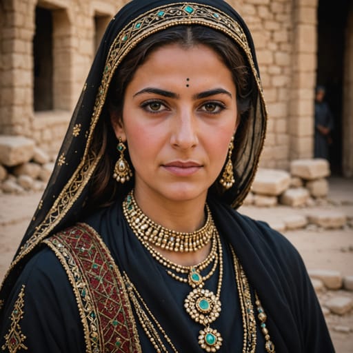 Syrian Jordan woman from Jordan (Syrian-descended residents) — Western Asia