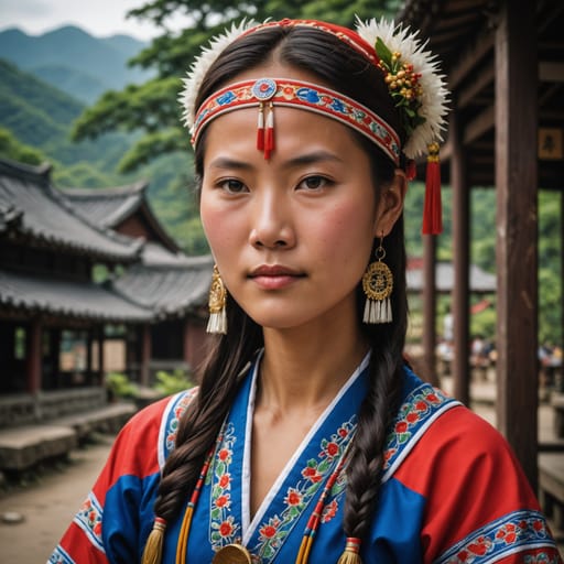 Taiwanese Indigenous woman from Taiwan — East Asia
