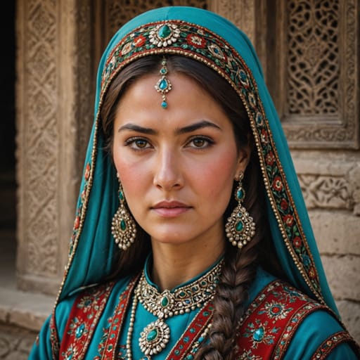 Tajik Uzbekistan woman from Uzbekistan (Tajik-descended residents) — Central Asia
