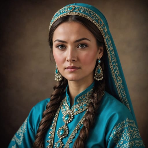 Tatar Kazakhstani woman from Kazakhstan (Tatar-descended residents) — Central Asia
