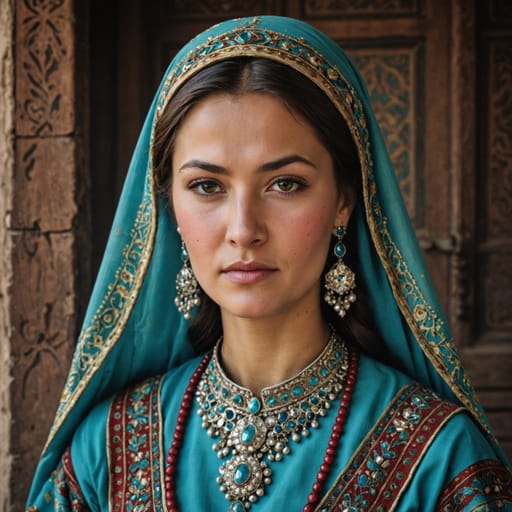 Tatar Uzbekistan woman from Uzbekistan (Tatar-descended residents) — Central Asia