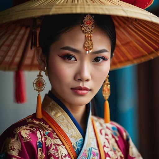 Thai Chinese woman from Thailand (Chinese-descended residents)
