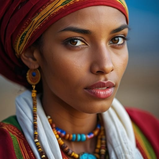 Tigrinya Eritrea woman from Eritrea, Ethiopia — related phenotype reference