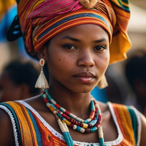 Tsonga Mozambique woman from Mozambique, South Africa