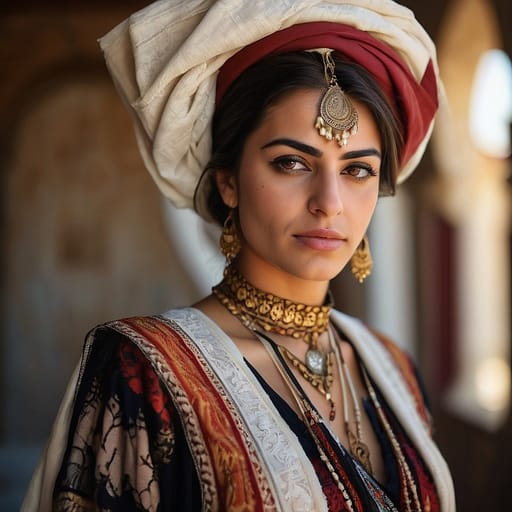 Turkish Cypriot woman from Cyprus (Turkish Republic of Northern Cyprus)