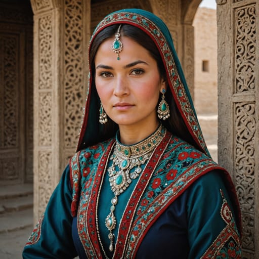 Turkmen Uzbekistan woman from Uzbekistan (Turkmen-descended residents) — Central Asia