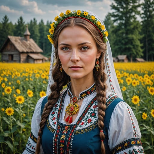 Ukrainian Belarus woman from Belarus (Ukrainian-descended residents) — Eastern Europe