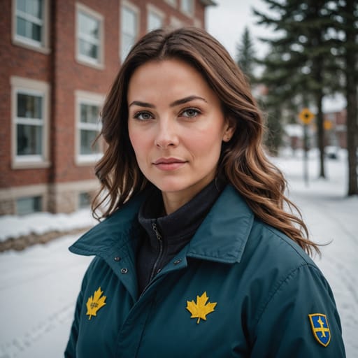 Ukrainian Canadian woman from Canada