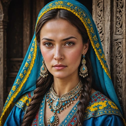 Ukrainian Uzbekistan woman from Uzbekistan (Ukrainian-descended residents)