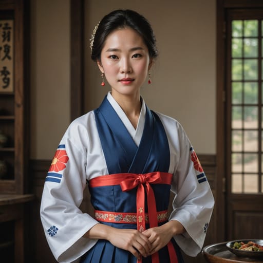 US Korean woman from South Korea (US-descended residents)
