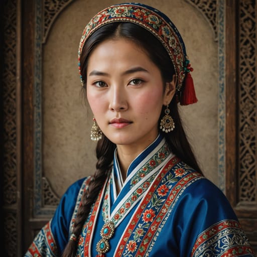 Uzbek Korean woman from South Korea (Uzbek-descended residents)