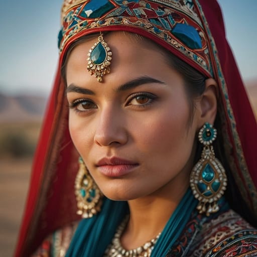 Uzbek Tajikistan woman from Tajikistan (Uzbek-descended residents)