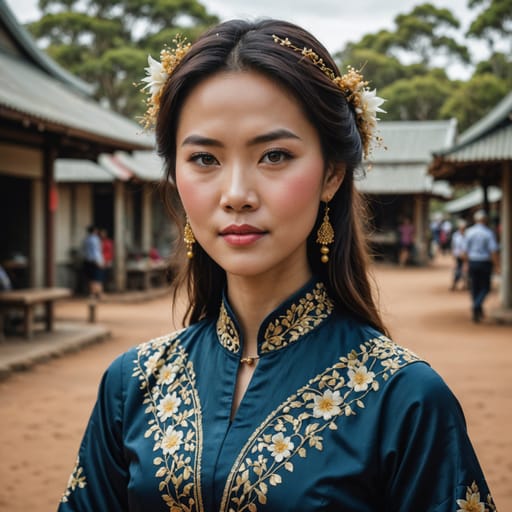 Vietnamese Australian woman from Australia — Oceania