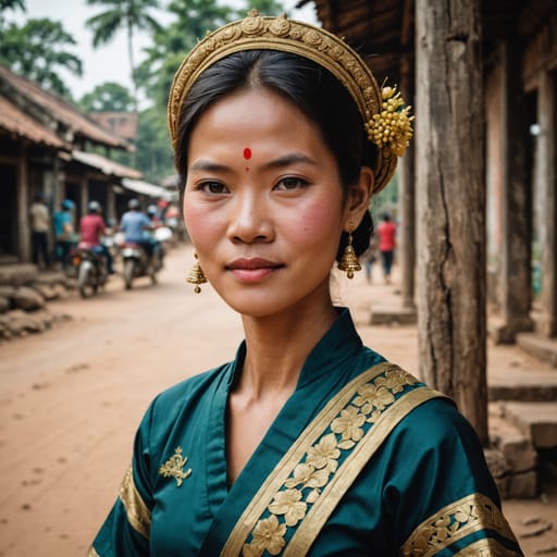 Vietnamese Cambodia woman from Cambodia (Vietnamese-descended residents)