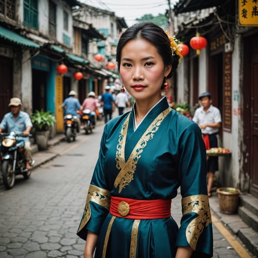 Vietnamese Macanese woman from Macau (Vietnamese-descended residents) — East Asia