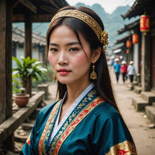 Vietnamese Taiwanese woman from Taiwan (Vietnamese-descended residents) — East Asia