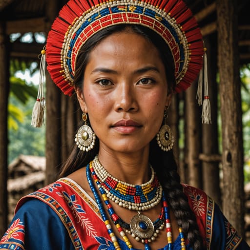 Waray woman from Philippines (Eastern Visayas)