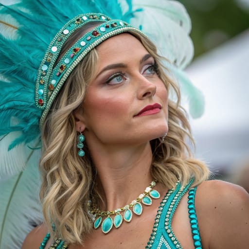 White Bahamian woman from Bahamas — variant 2