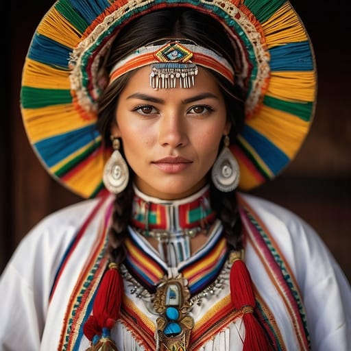 White Bolivian woman from Bolivia — South America