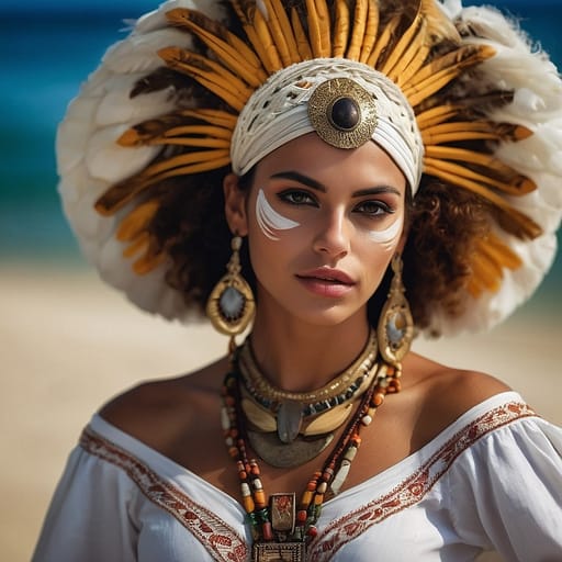 White Brazilian woman from Brazil