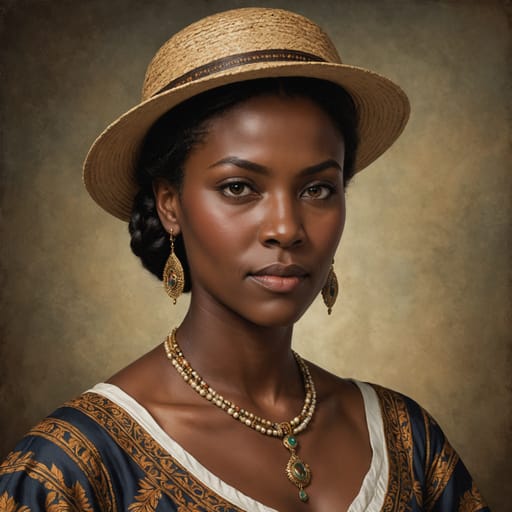 White Dominican (Caribbean) woman from Dominica — variant 2