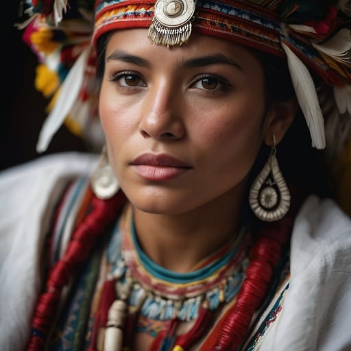 White Ecuadorian woman from Ecuador — South America