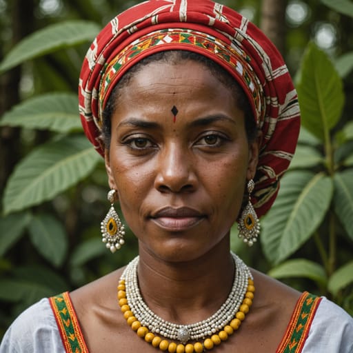 White Guyanese woman from Guyana — variant 3