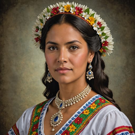 White Honduran woman from Honduras — Central America