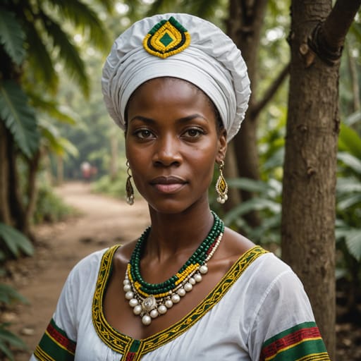 White Jamaican woman from Jamaica