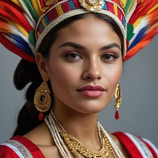 White Panamanian woman from Panama