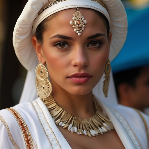 White Puerto Rican woman from Puerto Rico
