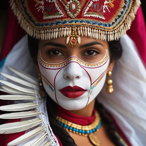 White Salvadoran woman from El Salvador