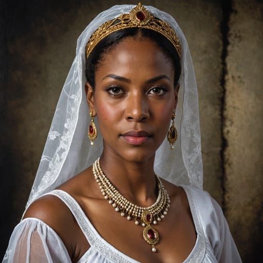 White Trinidadian woman from Trinidad and Tobago — variant 2