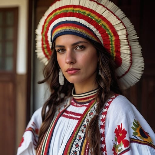 White Uruguayan woman from Uruguay