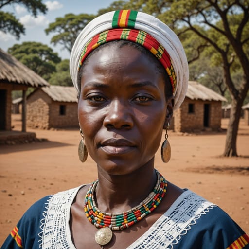 White Zimbabwean woman from Zimbabwe