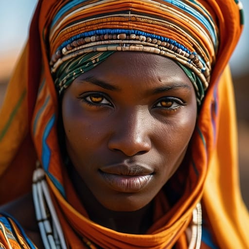 Wolof Senegal woman from Senegal, Gambia, Mauritania — West Africa