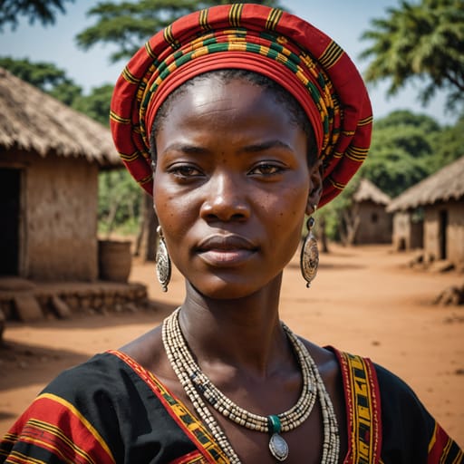 Yao Mozambique woman from Mozambique, Malawi, Tanzania