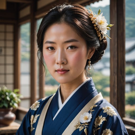 Zainichi Korean woman from Japan (Korean-descended residents)